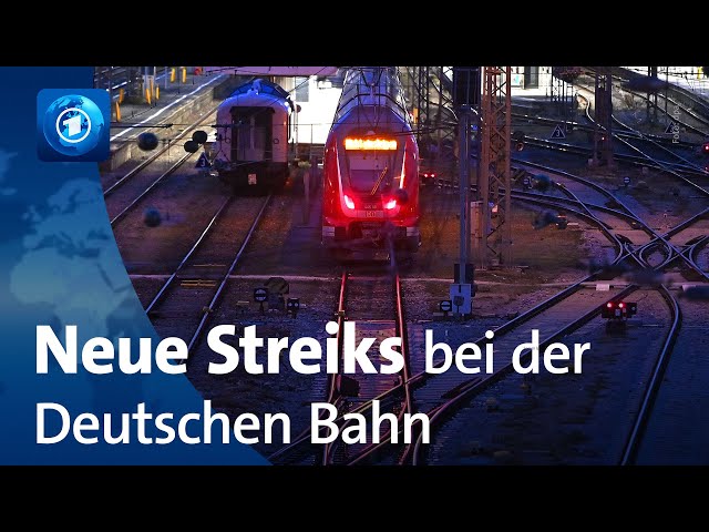 ⁣Tarifkonflikt geht weiter: Neue Streiks bei der Deutschen Bahn