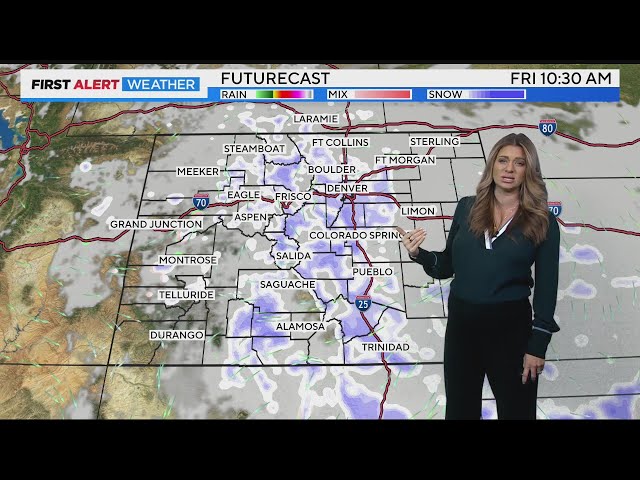 Colorado weather: A little warmer for Wednesday ahead of more rain and snow chances