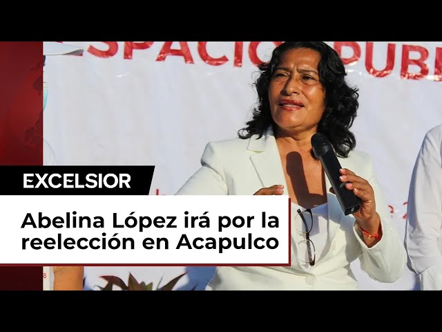 Abelina López va por la reelección en Acapulco