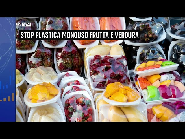 ⁣L'Ue pronta a vietare gli imballaggi in plastica monouso