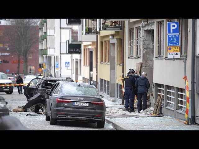 Deux villes suédoises secouées par des explosions