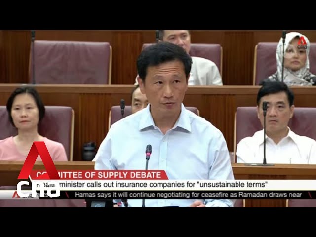 Ong Ye Kung urges private insurers to 'exercise discipline', stop offering 'unsustain