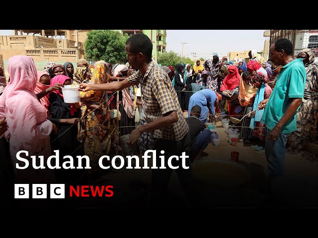 Sudan war may spark world's largest hunger crisis, says aid organisation | BBC News