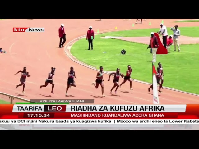 ⁣Hezron Ochieng ashinda mbio za 100M katika Riadha za kufuzu Afrika