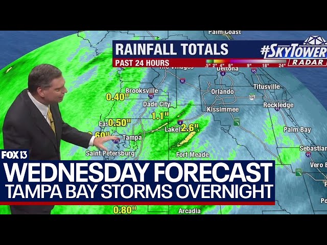 Tampa weather | more cloudy conditions on March 6, 2024 after late-night rain