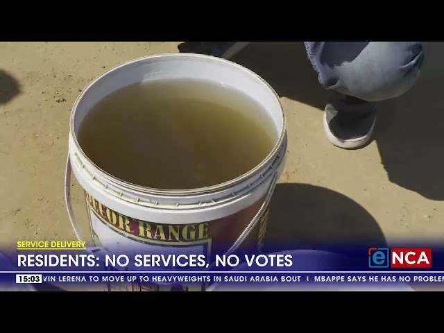 Service Delivery | 'No services, No votes' - Mpumalanga residents