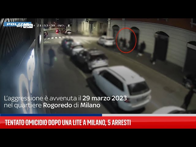 Tentato omicidio dopo una lite a Milano, 5 arresti