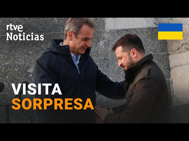 GUERRA UCRANIA: RUSIA ATACA con DRONES cerca de los CONVOYES de ZELENSKI y MITSOTAKIS en ODESA |RTVE