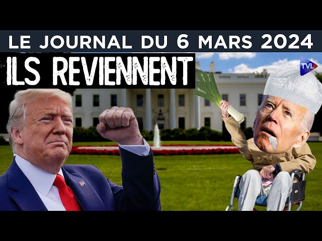 Trump - Biden : la revanche contre l’Etat profond ? - JT du mercredi 6 mars 2024