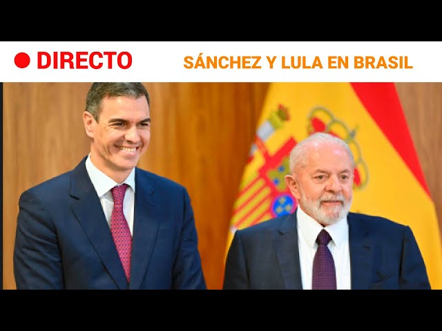 BRASIL: PEDRO SÁNCHEZ comparece junto a LULA DA SILVA tras su REUNIÓN | RTVE Noticias