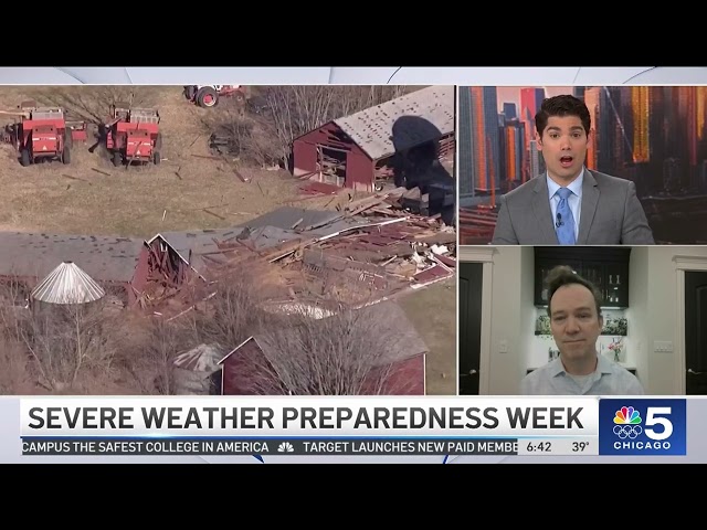 Expert explains Severe Weather Prepareness week in Illinois