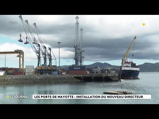 Les ports de Mayotte : installation du nouveau directeur