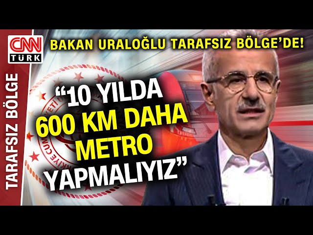 İstanbul'da Açılacak Yeni Metro Hatları! Ulaştırma ve Altyapı Bakanı Uraloğlu Tarafsız Bölge�