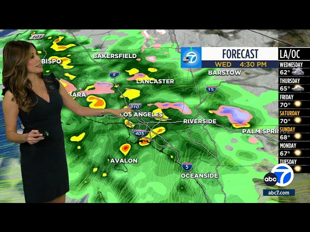 SoCal will get more rain. Leslie Lopez breaks down next storm