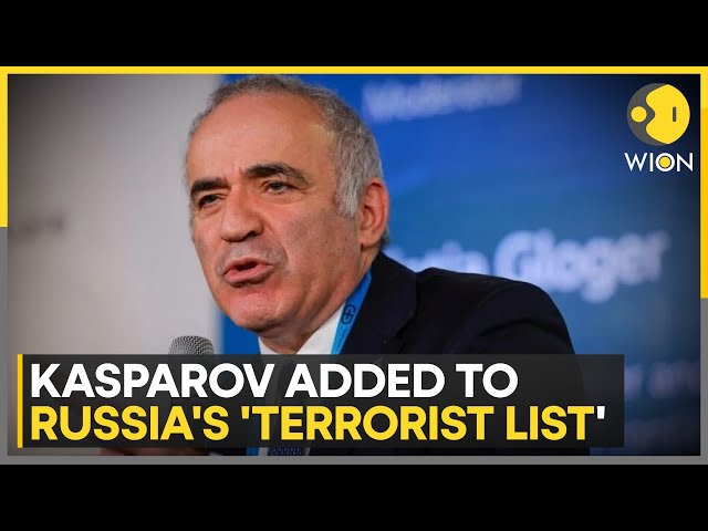 Chess Grandmaster Garry Kasparov added to Russia's 'terrorists' list | WION News