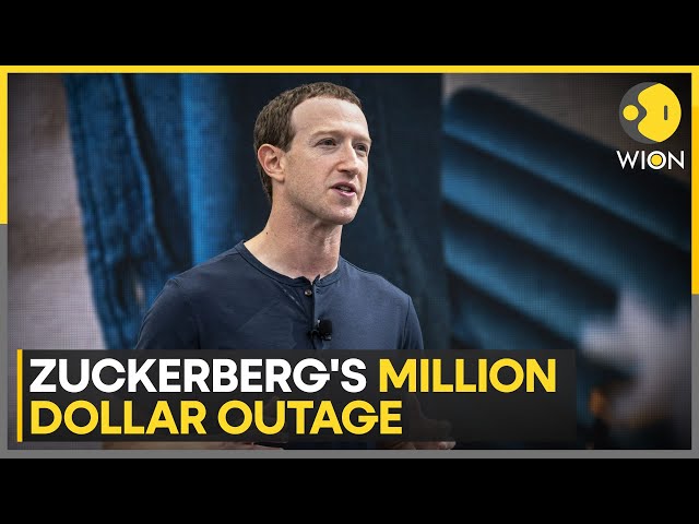 Mark Zuckerberg loses $3 billion after Meta outage | WION News