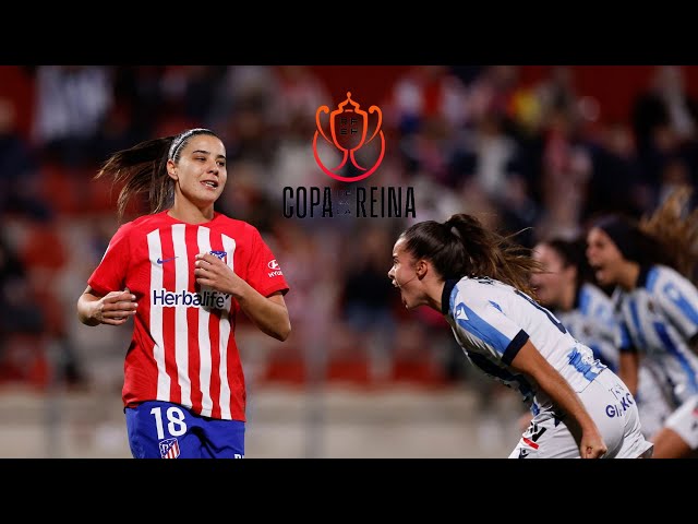 RESUMEN Atlético de Madrid 1-1 Real Sociedad | Highlights | Ida semifinales | Copa de la Reina