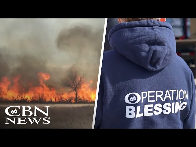 Operation Blessing Helps Victims of Wildfires