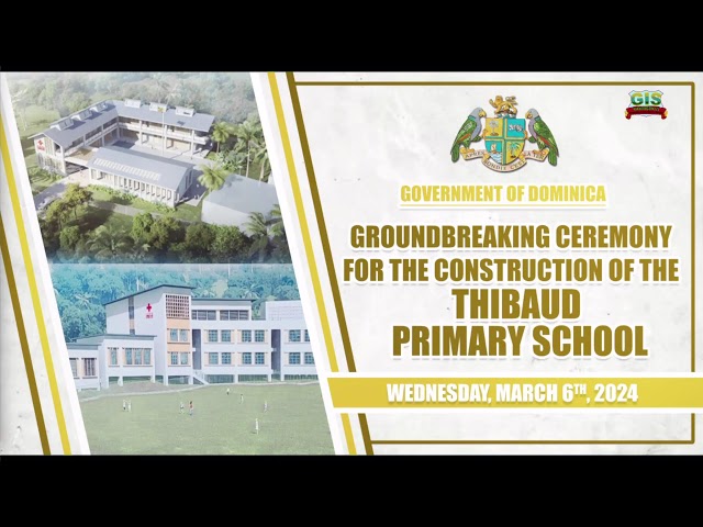 Groundbreaking Ceremony for the Construction of Thibaud Primary School