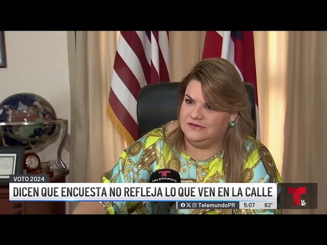 Encuesta refleja que se desinfla la ventaja de Jenniffer González