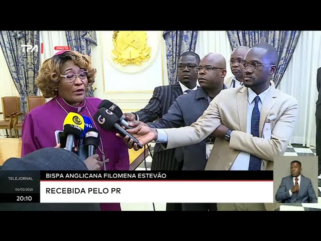 Reverenda Filomena Estevão é a 1ª mulher a ascender ao cargo de Bispa na Igreja Anglicana em Angola