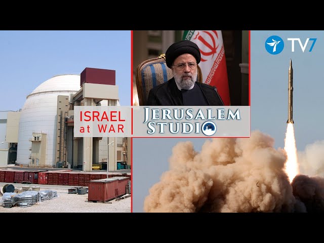 Iran's Nuclear Program : IAEA Raises the Alarm : Israel at War – Jerusalem Studio 840