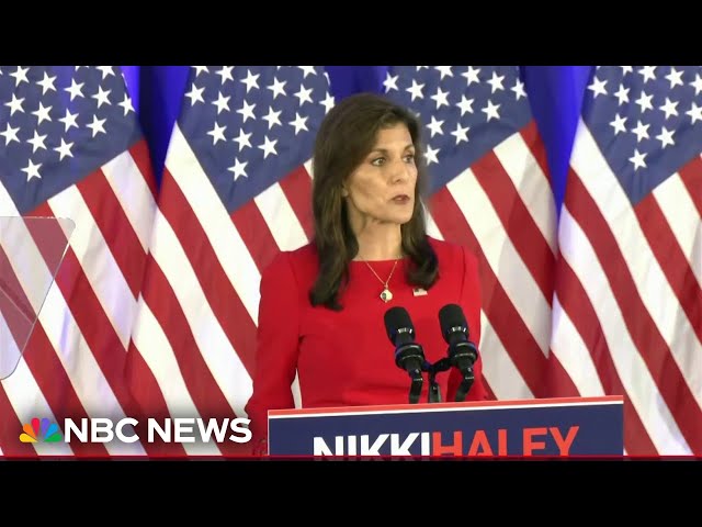 Haley drops out of presidential race without endorsing Trump