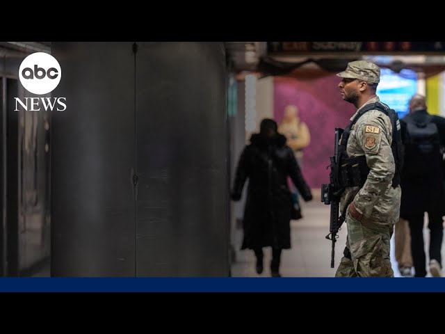 NY deploys National Guard to crack down on NYC subway crime