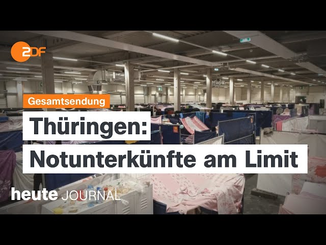 heute journal vom 06.03.24: Notunterkünfte am Limit, Hungersnot in Gaza, Super Tuesday