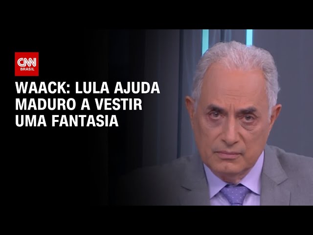 Waack: Lula ajuda Maduro a vestir uma fantasia | WW