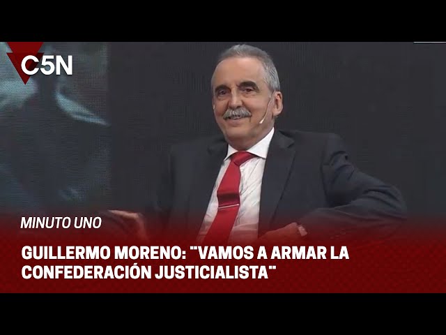 GUILLERMO MORENO MANO a MANO con FERNANDO BORRONI en MINUTO UNO