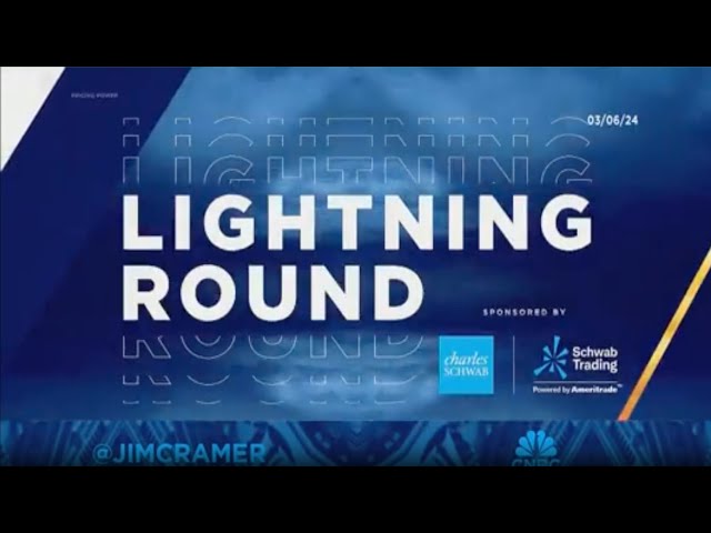 Lightning Round: Palantir can go higher from here, says Jim Cramer