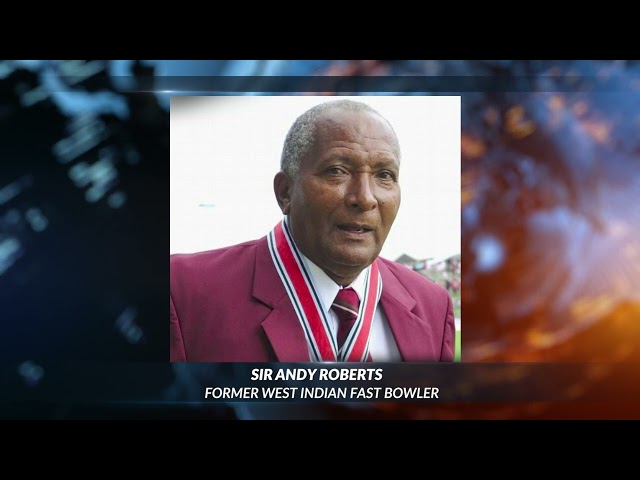 SIR ANDY ROBERTS CELEBRATES GOLDEN ANNIVERSARY OF TEST CRICKET FORAY