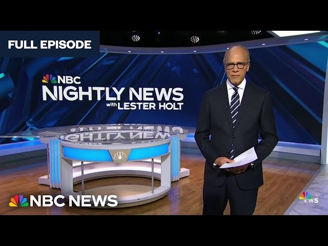 Nightly News Full Broadcast - March 6