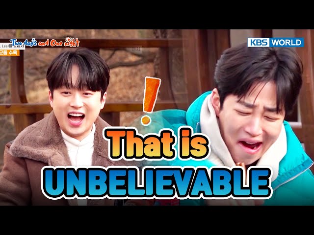 UNBELIEVABLE [Two Days and One Night 4 Ep214-3] | KBS WORLD TV 240303