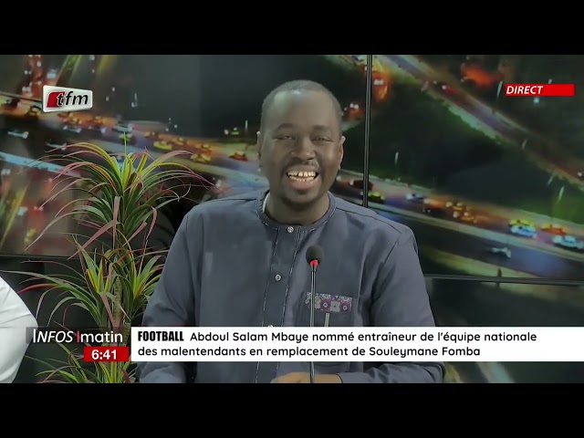 Actualités nationales en français avec Cheikh Tidiane Diaho - Infos matin du 07 Mars 2024