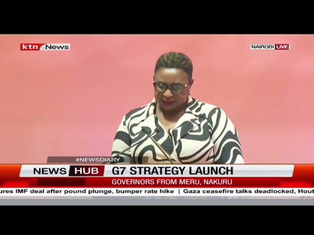 CS Aisha Jumwa's address at the launch of the G-7 Strategy