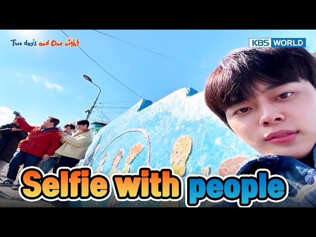 Selfie with people [Two Days and One Night 4 Ep214-2] | KBS WORLD TV 240303