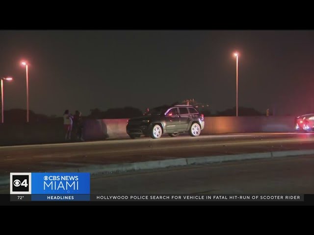 Man standing outside car struck by hit-run driver in Plantation