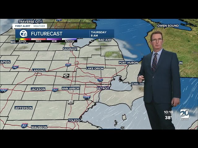 Rain returns Friday