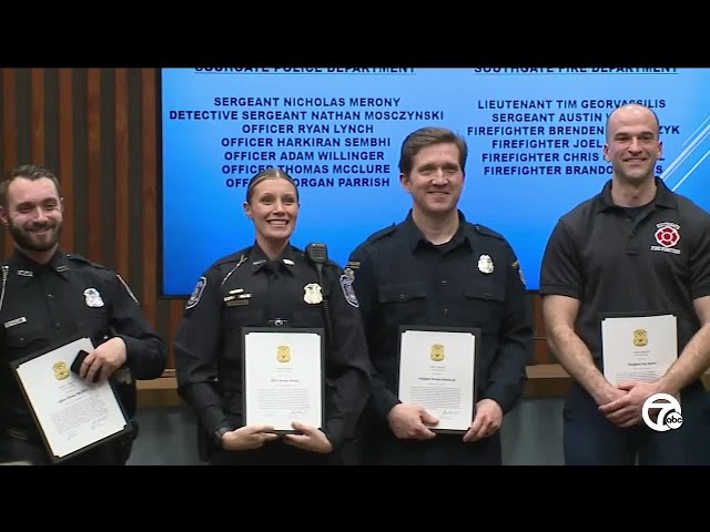 First responders honored 5 months after Southgate senior apartment fire