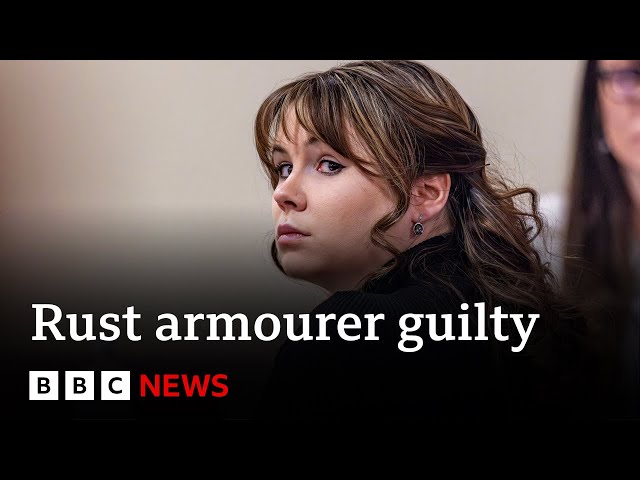 Rust armourer who loaded gun for Alec Baldwin found guilty of Halyna Hutchins' death | BBC News