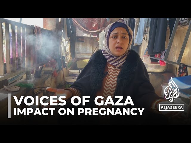 Pregnant woman in Gaza recounts her harrowing experiences amid the conflict