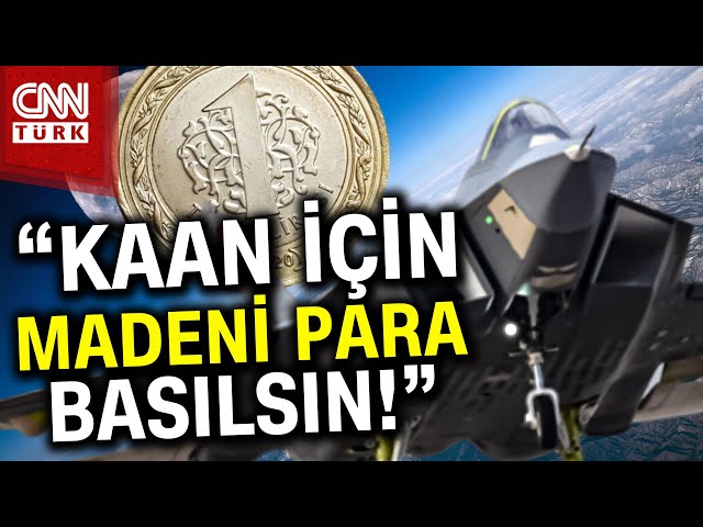 Milli Muharip Uçak KAAN İçin CİMER'e Mesaj: "Madeni Para Basılsın..." #Haber