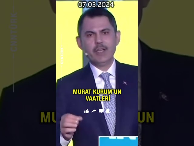 Murat Kurum'dan Yerel Seçim Mesajı: "Artık Bu Şehirde Kimse Haksızlığa Uğramayacak!" 