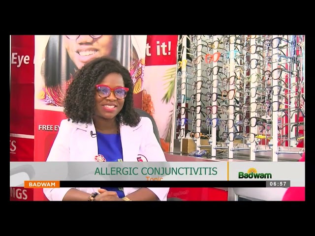 ⁣Health Tips: Allergic Conjunctivitis - Badwam on Adom TV (07-03-24)