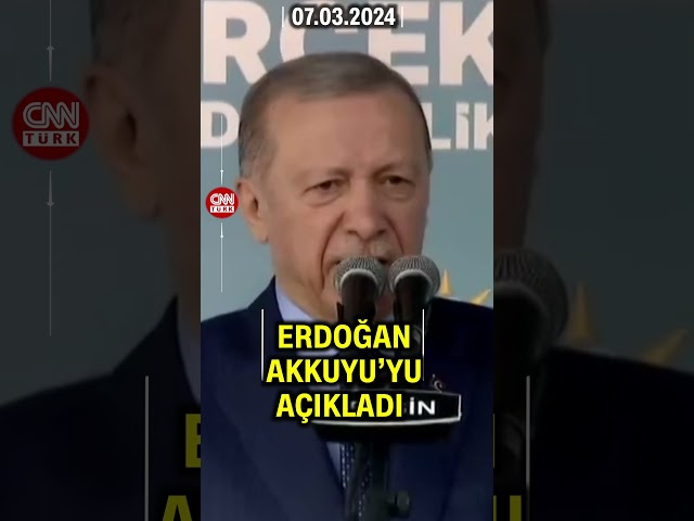 Cumhurbaşkanı Erdoğan'dan AKKUYU Açıklaması #Shorts