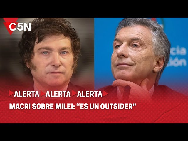 MACRI: "LA SOCIEDAD ARGENTINA VOTÓ a ALGUIEN AJENO a la POLÍTICA"