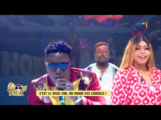 Soul Bang's en prestation sur son titre "Lova Lova" dans Showbuzz