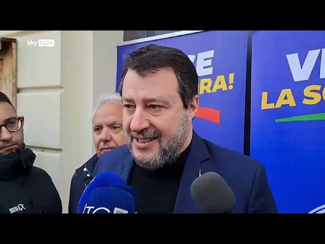 ⁣Perugia, Salvini: "Vogliamo sapere i nomi di chi ha pagato"